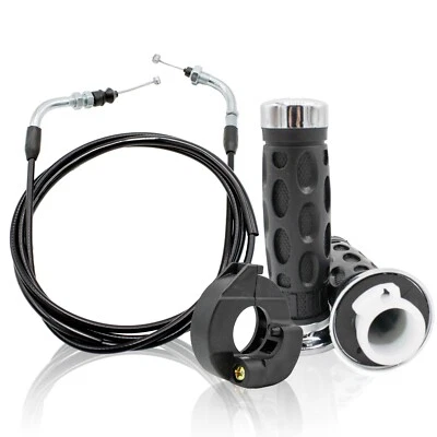 GY6 50cc-150cc Throttle Cable Handle Grip Assembly 157QMJ Chinese Motorcycle ATV - Image 1 of 4