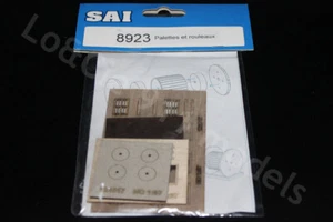 ROLLENPALETTE - Eisenbahndekor HO Karton Lasercut - 1/87 USV 8923 - Bild 1 von 1