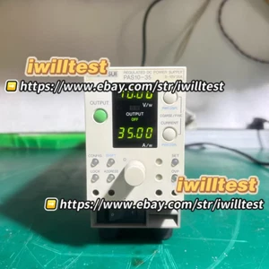 KIKUSUI PAS10-35 PAS10-35 programmable regulated power supply *iw - Picture 1 of 9