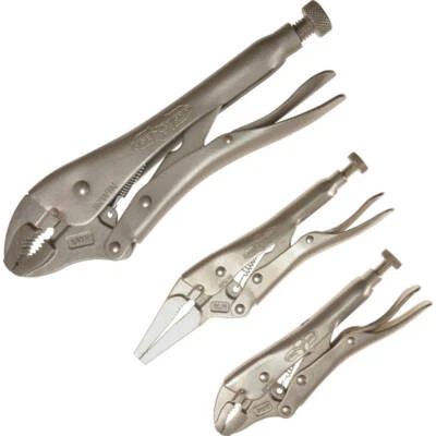Vise-Grip 3 Piece Locking Plier Set - Image 1 of 3