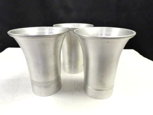 Set of 3 Alkydigger Spun Alum. Bells ID 2.125" OD 2.225 5" Tall - Hilborn - Picture 1 of 4