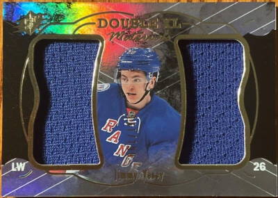2016-17 SPx Double XL Materials Jimmy Vesey #XXL-JV New York Rangers #’d 161/199 - Image 1 of 3