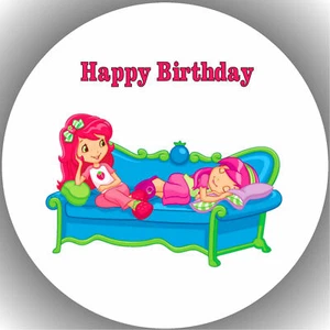 Colocador de tartas cumpleaños fiesta imagen de tartas fondant - oblea Emily fresa P66 - Imagen 1 de 1