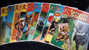 COMICS "TARZANS SOHN", Ehapa 1979, 10 Bände, unterschiedlicher Zustand - Bild 1 von 1