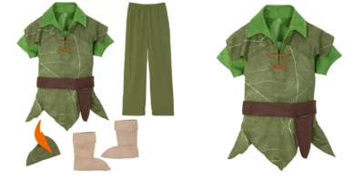 Disfraz de Peter Pan Disney talla 5/6 nuevo con etiquetas Foto 1 de 2