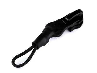 KURZWAREN-DIREKT 10 Zipper Schieber für 5mm verdeckter Reißverschluss endlos schwarz