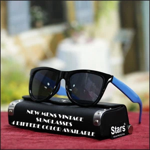 NEU ZWEIFARBIGE RETRO PARTY 80ER VINTAGE SONNENBRILLE OPTISCHE QUALITÄT MODE UNISEX - Bild 1 von 1