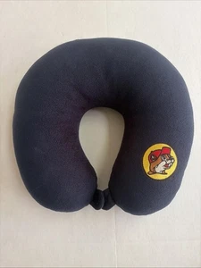 Buc-ees Travel Center- Neck Pillow, Memory Foam Beaver Logo - 12x12 - Picture 1 of 7