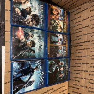 Harry Potter 8-Film Movie Blu-Ray & DVDs Bundle - Picture 1 of 16