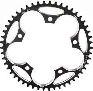 130BCD Chainring - CNC Machined 7075-T6 Aluminum Narrow-Wide 50T black - Picture 1 of 7