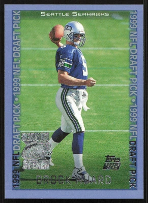 1999 Topps Season Opener Brock Huard RC Seattle Seahawks #163 *A* - Image 1 of 2