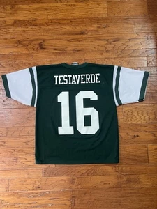 Logo Athletics New York Jets Vinny Testaverde Jersey Medium - Picture 1 of 6