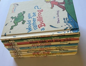 Lot of 15 Vintage Dr. Seuss 1960's-80's Bright Early & Beginner Hardcover Books - Picture 1 of 23