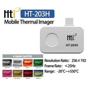 NEW HT-203H Thermal Imager Detector IR Mobile Phone Camera for Android(256*192) - Picture 1 of 11