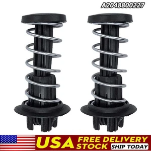 2PC Hood Catch Spring Safety for Mercedes W204 W212 X204 C300 C350 E550 GLK350 - Picture 1 of 9