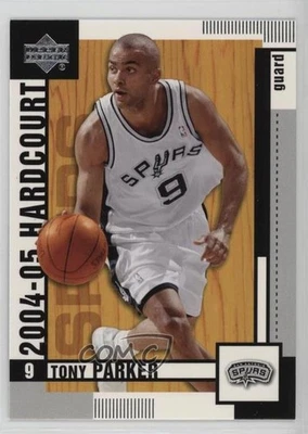 2004-05 Upper Deck Hardcourt Tony Parker #78 HOF - Image 1 of 2