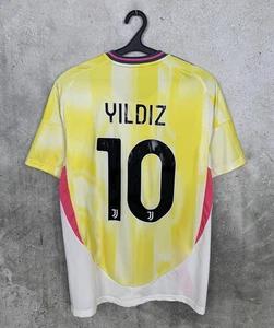 JUVENTUS 2024 2025 AWAY FOOTBALL SHIRT #10 YILDIZ SOCCER JERSEY SIZE L - Bild 1 von 10