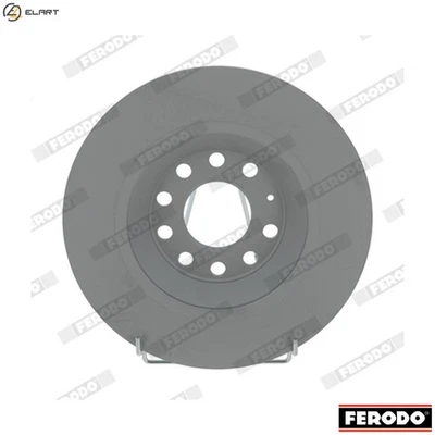 2x BRAKE DISC DDF1850C FOR AUDI CAJA 3.0L AUK 3.1L ASB/BNG/CDYB/CDYA/CDYC 3.0L - Image 1 of 4