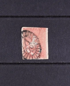 Victoria Australia Scott # 2 Fine Used Crease British Colony Stamp Cat $200 - Picture 1 of 2