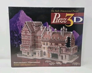 Milton Bradley Puzz 3D Bavarian Mansion Jigsaw Puzzle 418 Pieces New Sealed - Picture 1 of 2