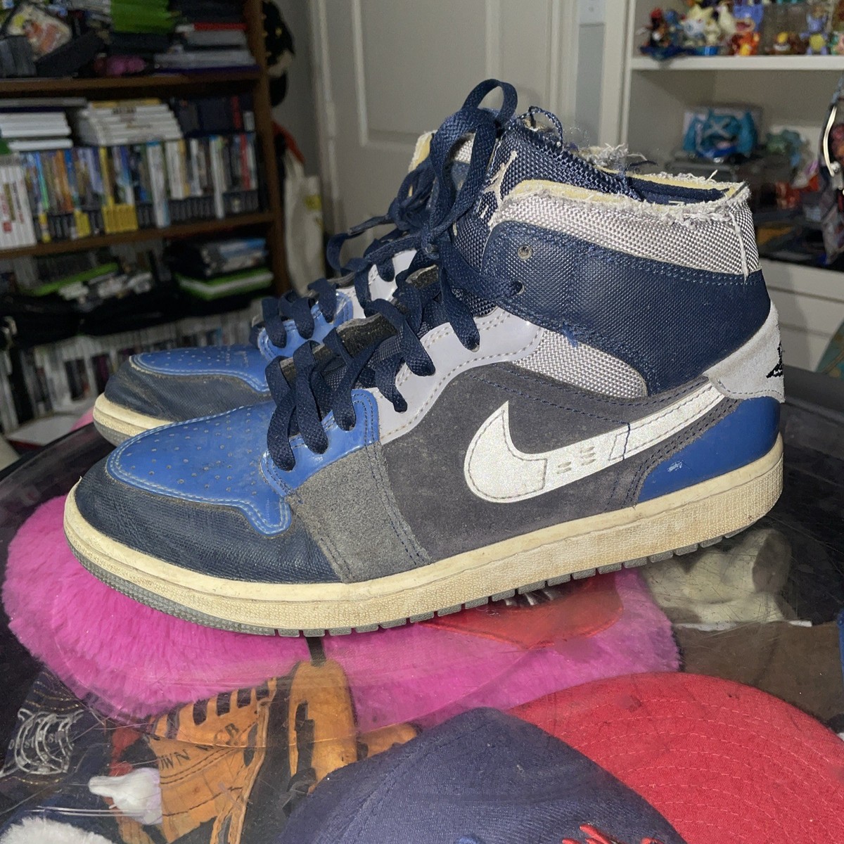 Jordan 1 SE Mid French Blue | eBay