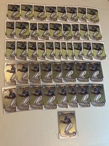 Luis Pena 2025 Bowman 1st Paper & Chrome #BCP-38 LOT x45 Milwaukee Brewers - Picture 1 of 1
