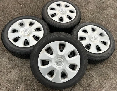 4 WINTERRÄDER OPEL CORSA-D CORSA-E ADAM 185/60R15 88T RDKS BRIDGESTONE FREIHAUS - Bild 1 von 4