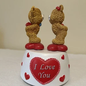 Spieluhr Co. Kissing Bears Animationsfigur "Let Me Call You Sweetheart" - Bild 1 von 7