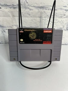 Vintage Wizardry VI Heart of the Maelstrom SNES Super Nintendo Game Capcom USA - Picture 1 of 8
