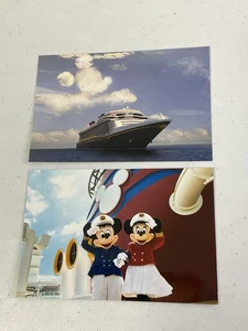 Tarjetas postales Disney x2. De Disney Cruise Line. NUEVO. - Imagen 1 de 4