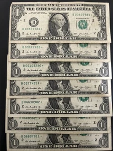 Set of 13 Bills 2013 One Dollar Bill Duplicate New York District Fair Condition - Picture 1 of 4