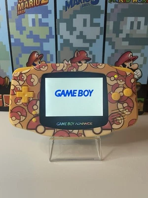 Pokeball Nintendo Game Boy Advance w/ IPS LCD Screen + USBC Rechargeable Battery - Image 1 of 4