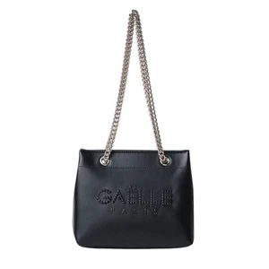 Borsa A Spalla Gaelle Gaacw02139 Mini Tote Donna Ecopelle Nero - Picture 1 of 4