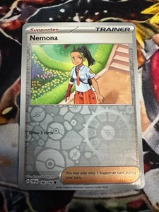 Nemona 180/198 Sv01: Scarlet & Violet Base Set Reverse Holo - Picture 1 of 2