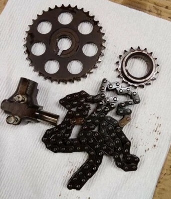 89-90 Nissan 240sx s13 Sohc Ka24e Timing Set Chain Tensioner Sprocket cam Gear - Image 1 of 4