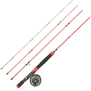 Wetfly Nano Strike 4 Stück 8' Starter Fliegenrute & Rolle Combo Kit mit Koffer - 4wt - Bild 1 von 5