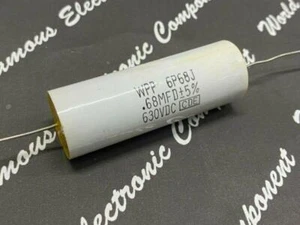 1pc CDE WPP 0.68uF 630V 5% WPP6P68J Film/Foil Pulse Axial Film Capacitor - Picture 1 of 3