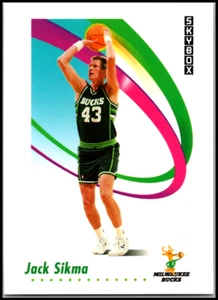 1991 SkyBox #165 Jack Sikma -  HOF FREE SHIPPING! - Picture 1 of 2