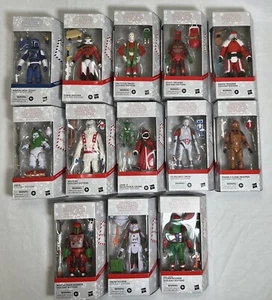 Star Wars Black Series Set Holiday Collection Lot of 13 Figures Brand NEW In Box - Picture 1 of 22