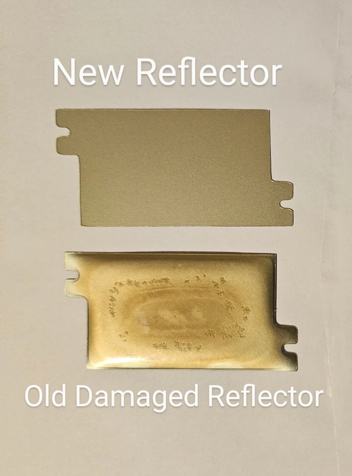 NINTENDO GAME & WATCH Reflector Silver Film Laser Cut Fit for Upper Multi Screen - Image 1 of 4