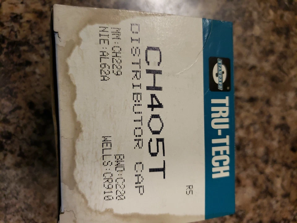 NUEVO STOCK ANTIGUO GENUINO ESTÁNDAR TRU-TECH DISTRIBUIDOR TAPA CH405T  Foto 1 de 4