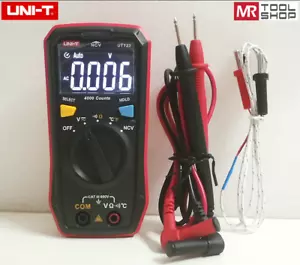 Uni-T UT123 Mini Digital multimeter AC DC Voltmeter Ohmmeter NCV Test EBTN Displ - Picture 1 of 15