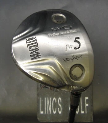 Macgregor Mactec NVG 18° 5 Wood Stiff Graphite Shaft Golf Pride Grip - Image 1 of 4