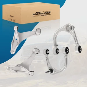 4pc Front Upper & Lower Control Arms w/Ball Joint for 2008-2014 Cadillac CTS RWD - Foto 1 di 10