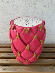 TikTok Viral Dragon Fruit Food Decor Stool Side Table TJ MAXX Home Goods - Picture 1 of 7