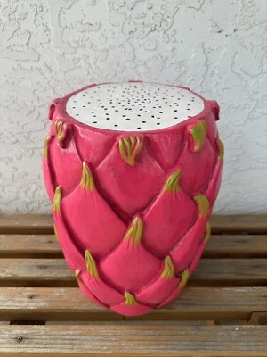 TikTok Viral Dragon Fruit Food Decor Stool Side Table TJ MAXX Home Goods - Image 1 of 4