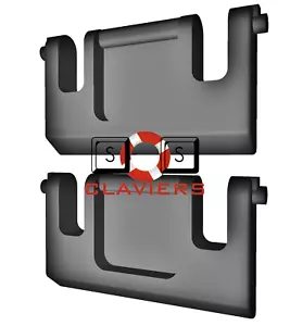 Asus Tuf Gaming K3 Tastatur Spare Abfall Tilt Leg Ständer Feet - Bild 1 von 3