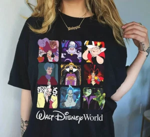 Disney Villains Shirt, Bad T-shirt T shirt Men Women Unisex Tshirt - Picture 1 of 3