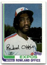 1982 Topps Rowland Office Montreal Expos #479
