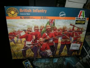 1:72 Italeri infantería británica guerras coloniales n.o 6050 en embalaje original - Imagen 1 de 1